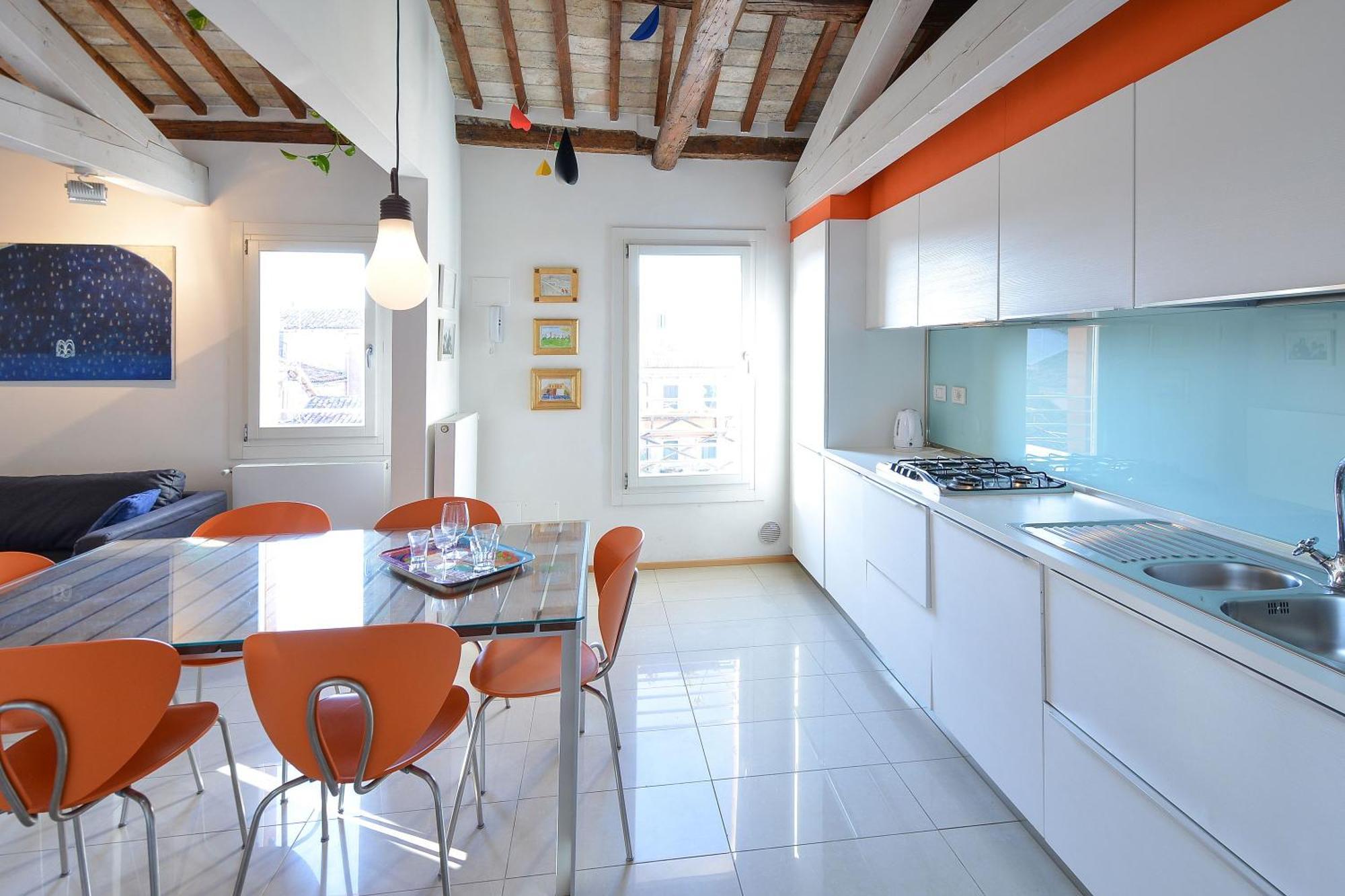 Dandolo-Terrace Apartment Venesia Bagian luar foto